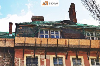 Racibórz Stary dach - Zabezpieczenie dachu - mocna siatka do zabezpieczenia starego poszycia dachu Sklep Racibórz